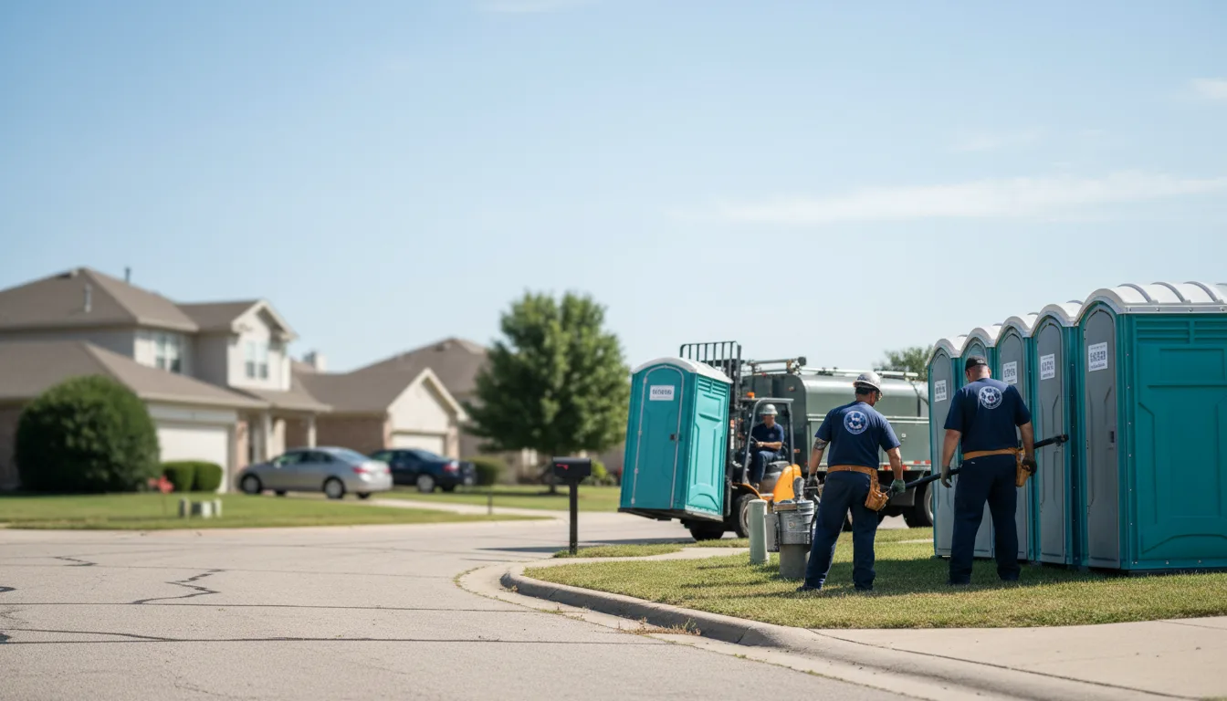 Porta Potty Rental in Independence, KS near me